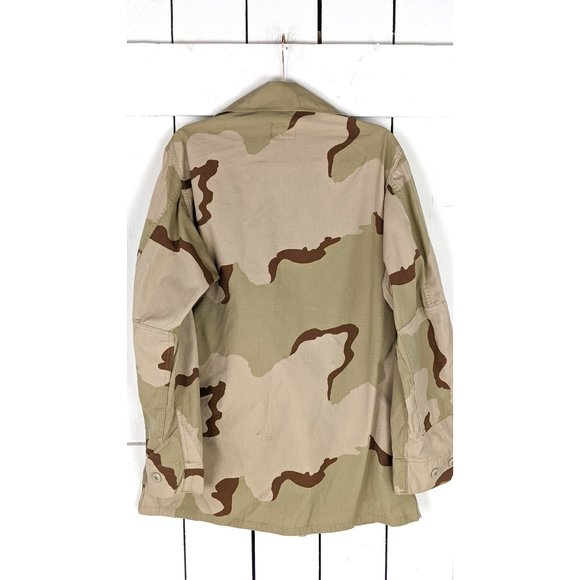 Adult military desert camo camouflage field jacket medium long - Picture 3 of 6